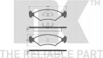 NK 222508 комплект тормозных колодок, дисковый тормоз на FORD ESCORT III (GAA)