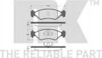 NK 222515 комплект тормозных колодок, дисковый тормоз на FORD FIESTA IV (JA_, JB_)