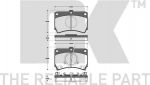 NK 223211 комплект тормозных колодок, дисковый тормоз на MAZDA 323 III (BF)