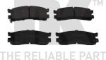 NK 223243 комплект тормозных колодок, дисковый тормоз на MAZDA MPV I (LV)