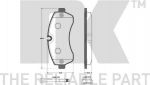 NK 223364 комплект тормозных колодок, дисковый тормоз на MERCEDES-BENZ SPRINTER 5-t c бортовой платформой/ходовая часть (906)