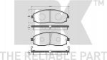 NK 223409 комплект тормозных колодок, дисковый тормоз на HYUNDAI H100 автобус (P)