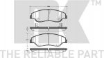 NK 223505 комплект тормозных колодок, дисковый тормоз на KIA RETONA (CE)