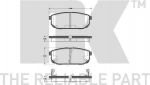 NK 223509 комплект тормозных колодок, дисковый тормоз на KIA SORENTO I (JC)
