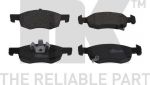 NK 223651 комплект тормозных колодок, дисковый тормоз на OPEL CORSA E Van