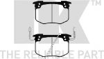 NK 223708 комплект тормозных колодок, дисковый тормоз на PEUGEOT 505 (551A)