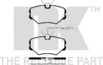 NK 223734 комплект тормозных колодок, дисковый тормоз на PEUGEOT 405 II (4B)