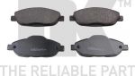 NK 223747 Колодки тормозные дисковые PEUGEOT 308 07-/3008 09- передние (425426)