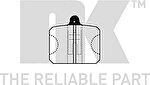 NK 224302 комплект тормозных колодок, дисковый тормоз на SKODA 105,120 (744)