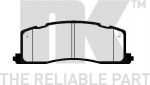 NK 224523 комплект тормозных колодок, дисковый тормоз на TOYOTA PREVIA (TCR2_, TCR1_)