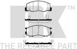 NK 224545 комплект тормозных колодок, дисковый тормоз на TOYOTA PREVIA (TCR2_, TCR1_)