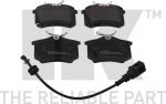 NK 224781 комплект тормозных колодок, дисковый тормоз на AUDI A3 Sportback (8PA)
