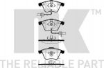 NK 224782 комплект тормозных колодок, дисковый тормоз на AUDI A6 Allroad (4FH, C6)
