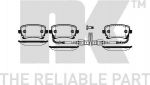 NK 224786 комплект тормозных колодок, дисковый тормоз на VW PHAETON (3D_)