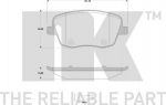 NK 224791 комплект тормозных колодок, дисковый тормоз на VW POLO (9N_)
