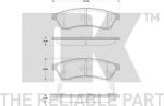 NK 225013 комплект тормозных колодок, дисковый тормоз на CHEVROLET EPICA (KL1_)