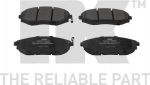 NK 225014 комплект тормозных колодок, дисковый тормоз на CHEVROLET EPICA (KL1_)