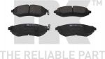 NK 225016 комплект тормозных колодок, дисковый тормоз на CHEVROLET AVEO Наклонная задняя часть (T250, T255)