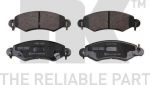NK 225216 комплект тормозных колодок, дисковый тормоз на SUZUKI IGNIS II