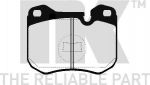 NK 225603 комплект тормозных колодок, дисковый тормоз на PORSCHE 928