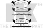 NK 229324 комплект тормозных колодок, дисковый тормоз на CHRYSLER STRATUS кабрио (JX)