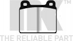NK 229907 комплект тормозных колодок, дисковый тормоз на OPEL MONZA A (22_)