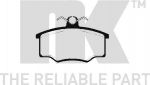 NK 229927 комплект тормозных колодок, дисковый тормоз на AUDI 80 (81, 85, B2)