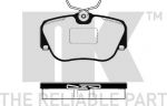 NK 229937 комплект тормозных колодок, дисковый тормоз на MERCEDES-BENZ 190 (W201)