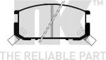NK 229947 комплект тормозных колодок, дисковый тормоз на TOYOTA COROLLA Liftback (_E8_)
