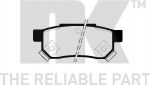 NK 229972 комплект тормозных колодок, дисковый тормоз на HONDA PRELUDE IV (BB)
