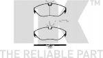 NK 229974 комплект тормозных колодок, дисковый тормоз на PEUGEOT BOXER автобус (230P)