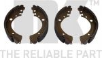 NK 2726441 комплект тормозных колодок на HONDA ACCORD III (CA)