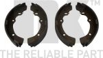 NK 2730505 комплект тормозных колодок на MITSUBISHI L 300 фургон (P0_W, P1_W, P0_V, P1_V, P_2V, P2_W)