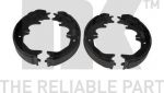 NK 2745844 комплект тормозных колодок, стояночная тормозная с на TOYOTA SEQUOIA (UCK45_, UCK35_)