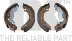 NK 2799527 комплект тормозных колодок на HONDA CIVIC VI Fastback (MA, MB)