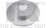 NK 312284 тормозной диск на NISSAN TIIDA Наклонная задняя часть (C11X)