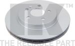 NK 313347 тормозной диск на MERCEDES-BENZ M-CLASS (W163)