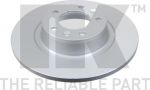 NK 313740 тормозной диск на PEUGEOT 407 купе (6C_)
