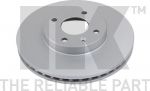 NK 315019 тормозной диск на CHEVROLET AVEO седан (T300)