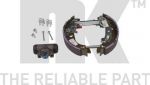 NK 442369601 комплект тормозных колодок на FIAT PANDA (169)