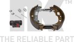 NK 443758202 комплект тормозных колодок на PEUGEOT 406 (8B)