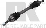 NK 503771 приводной вал на PEUGEOT 206 Наклонная задняя часть (2A/C)