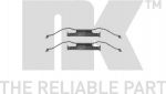 NK 7915148 комплектующие, колодки дискового тормоза на ALFA ROMEO 159 (939)