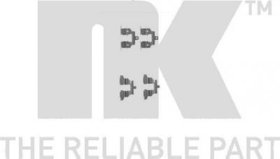NK 79221737 комплектующие, колодки дискового тормоза на NISSAN X-TRAIL (T31)