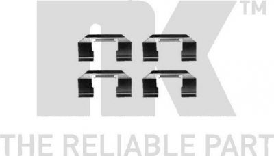 NK 7922174 комплектующие, колодки дискового тормоза на NISSAN PRIMERA (P10)