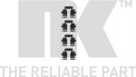 NK 7922277 комплектующие, колодки дискового тормоза на NISSAN MICRA II (K11)
