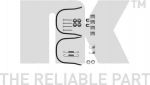 NK 7922633 комплектующие, тормозная колодка на NISSAN SUNNY II Hatchback (N13)
