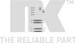NK 7923610 комплектующие, тормозная колодка на FIAT PANDA (141A_)