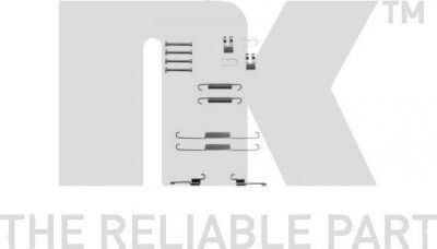NK 7923763 комплектующие, тормозная колодка на FIAT PANDA Van (141_)