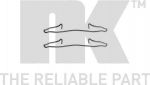NK 7925057 комплектующие, колодки дискового тормоза на FORD SIERRA (GBG, GB4)